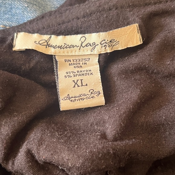 American Rag Cie Strapless Black Dress – XL – Vintage - Picture 4 of 4